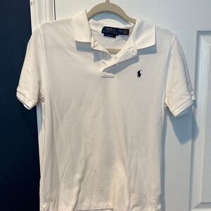 Polo by Ralph Lauren Boys white Polo Shirt